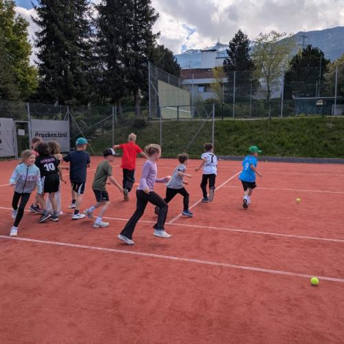 Tennisstunde